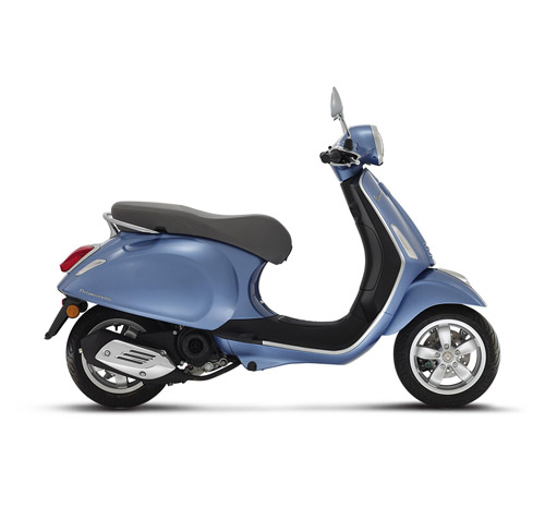 Vespa Primavera 50 2T azzurra