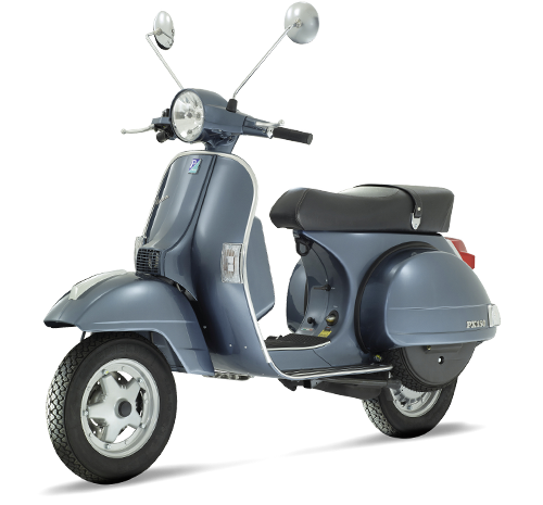 Vespa PX 150 grigio dolomiti