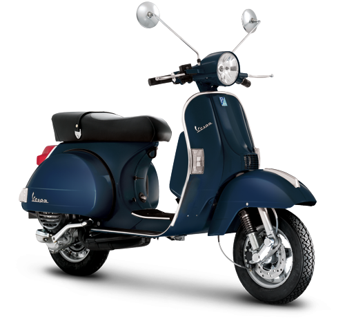 Vespa PX 150 blu midnight