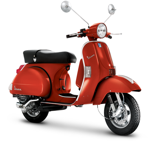Vespa PX 150 rosso